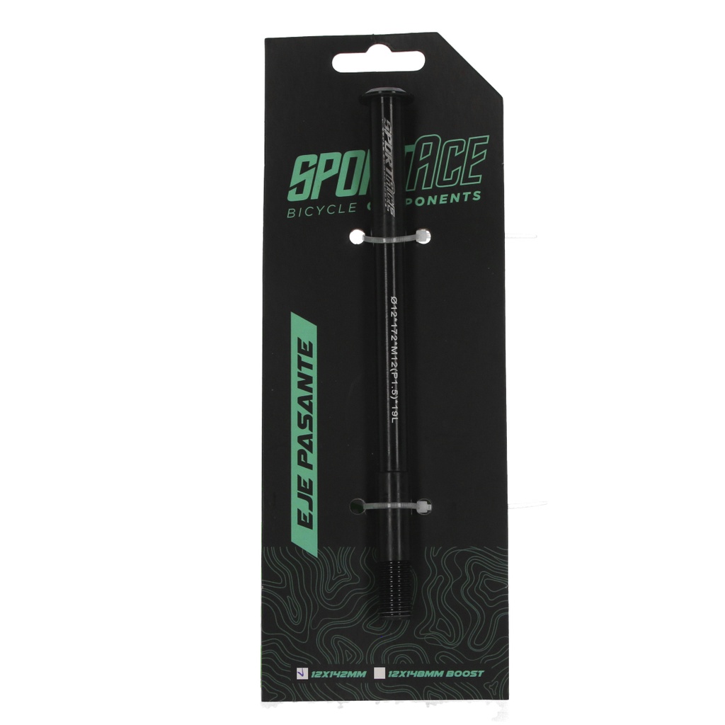 EJE PASANTE TRASERO 12MMxP1.50MMxT20MMx172MM ALLEN OLD142 SPORTACE