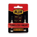 VALVULA TUBELEES ALUMINIO BLUB BRASS 44MM PAR