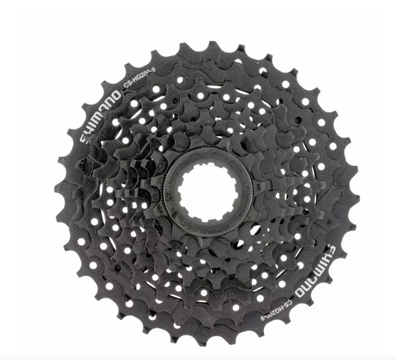 PIÑON 9 VELOCIDADES CASSETTE MTB SHIMANO ALTUS CS-HG200-9 11-36T OEM