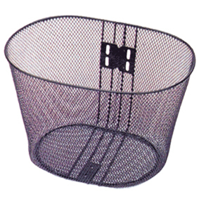 CANASTO TEJIDO MEDIANO NEGRO 31X25X22M SIN VARILLAS