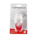 BALIZA SET D/T SILICONA 2LED 3FUNCIONES C/SUJETADOR SIN PILAS
