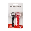 BALIZA SET D/T SILICONA REDOND 1 LED 4 FUNCIONES C/SUJETADOR