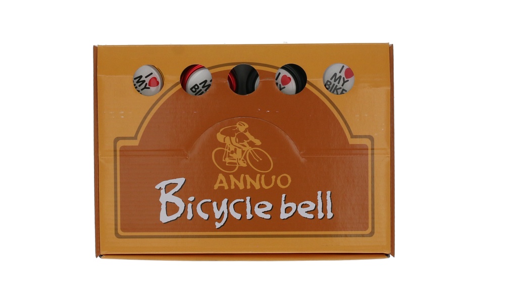 TIMBRE BICICLETA ALUMINIO BASE PLASTICO CON PULSADOR