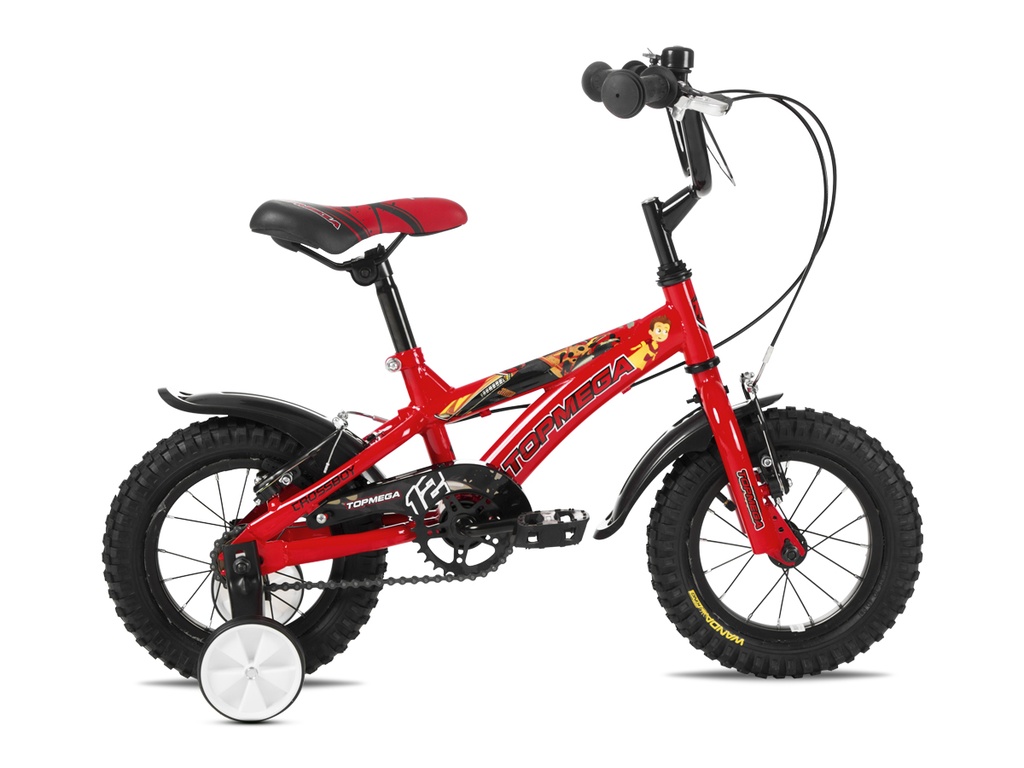 BICICLETA NIÑO CROSSBOY R12 ROJO