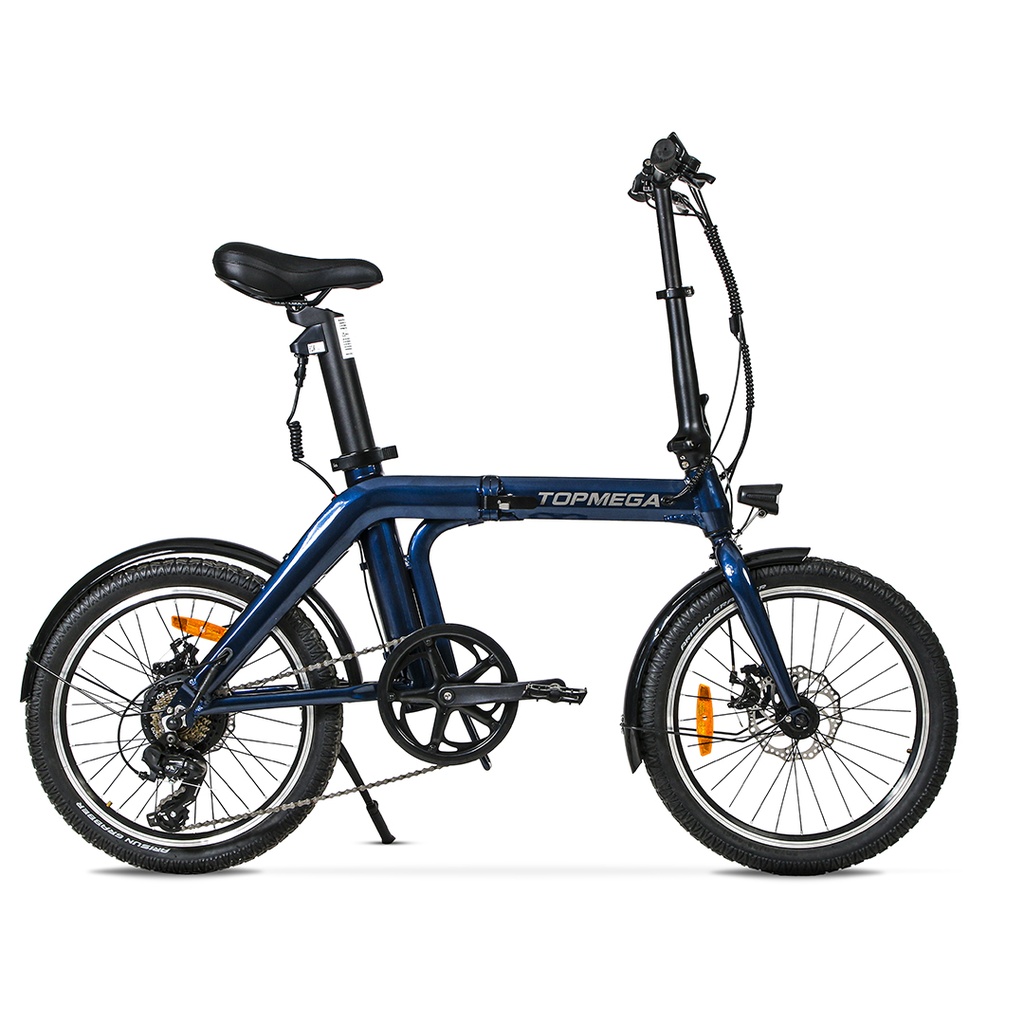 BICICLETA ELECTRICA PLEGABLE E-DEEP R20 36V, 350W, 7.5AH