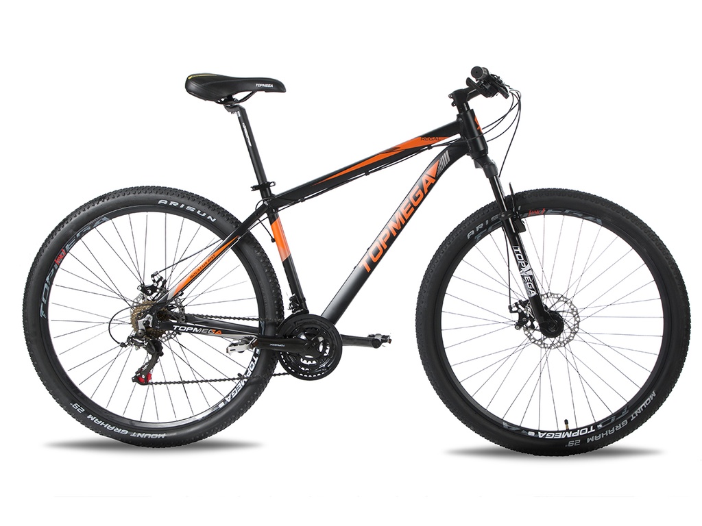 BICICLETA MTB REGAL ALUMINIO R29 21VEL. NEG/NAR TALLE S