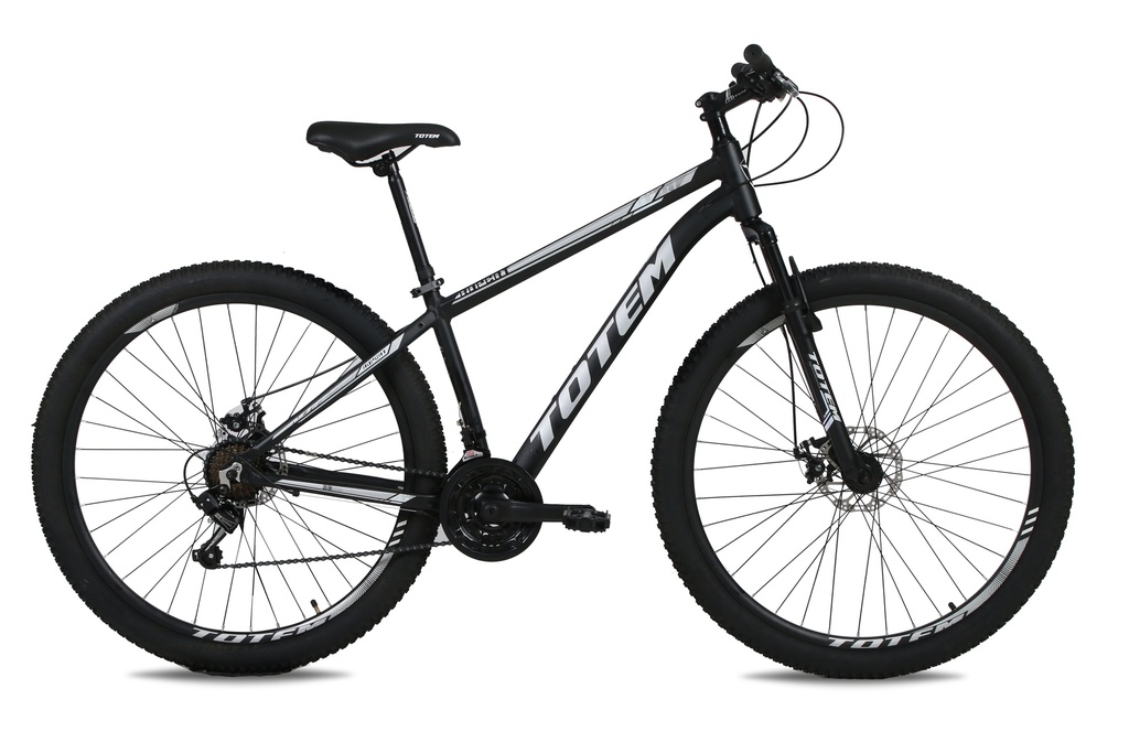BICICLETA MTB TOTEM ALUMINIO 21VEL LTWOO NEGRO/BLA TALLE XL