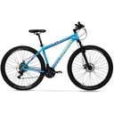 BICICLETA MTB REGAL ALUMINIO R29 21V CELESTE AMA/ROSA S