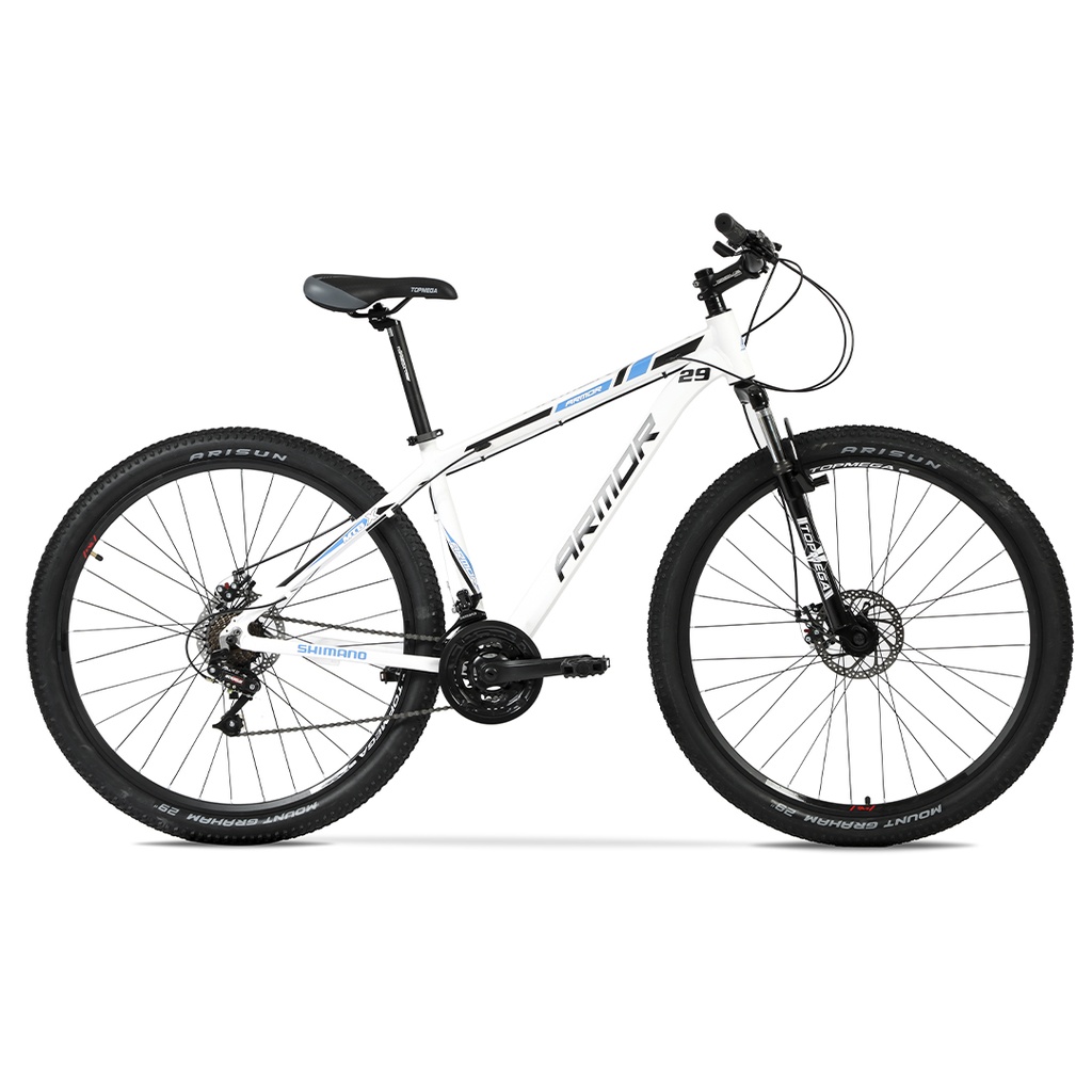BICICLETA ARMOR B06 MTB 29" ALUMINIO BLANCA TALLE M