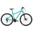 BICICLETA ARMOR B06 MTB 29" ALUMINIO AQUA/NEGRO/ROJO TALLE L