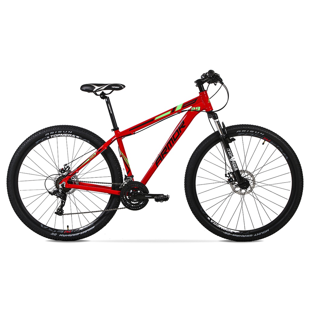 BICICLETA ARMOR B06 MTB 29" ALUMINIO ROJA TALLE L