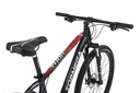 BICICLETA MTB THOR R29 24V ALUMINIO NEGRO/BLANCO/NARANJA TALLE M