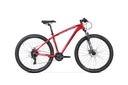 BICICLETA MTB THOR R29 24V ALUMINIO ROJO/NEG/BLANCO TALLE L