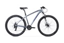 BICICLETA MTB THOR R29 24V ALUMINIO GRIS/VIOLETA/NEGRO TALLE S