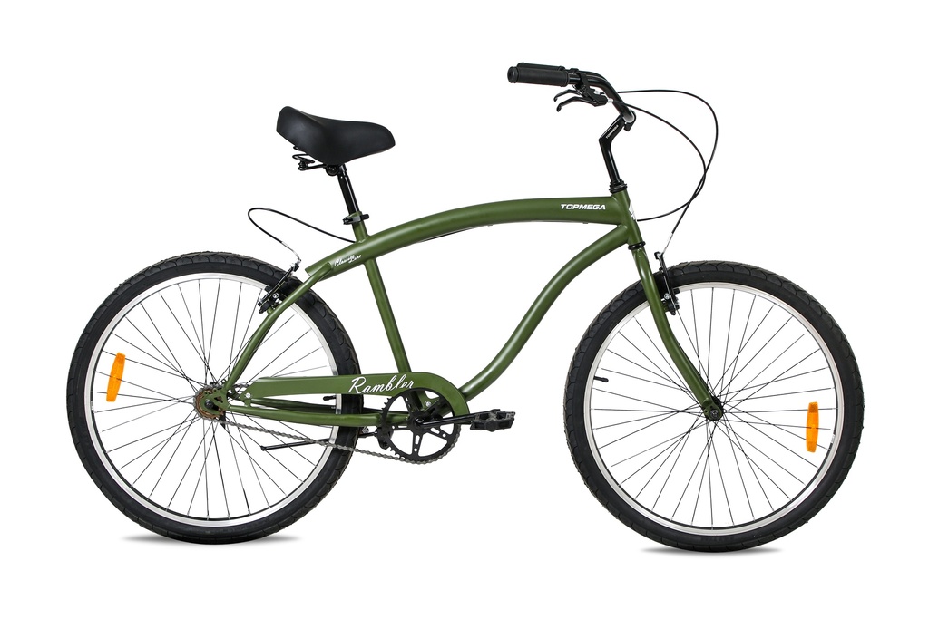 BICICLETA PASEO RAMBLER R26 ACERO 1VEL VERDE