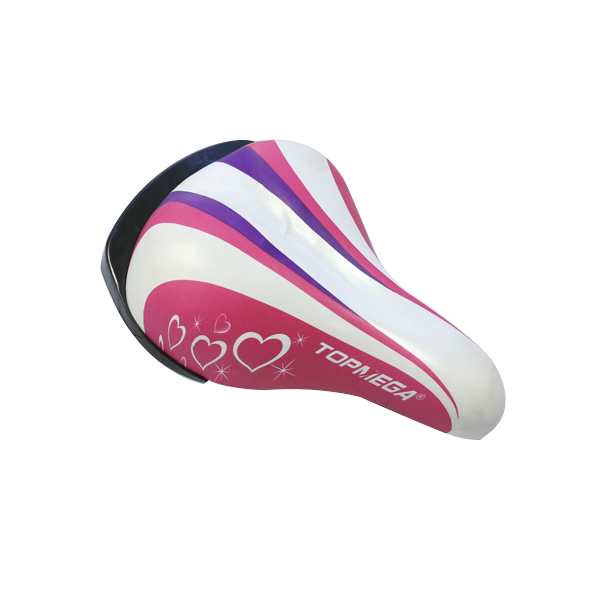 ASIENTO INFANTIL CONFORT BASE PVC 236x156MM ROSA/BLANCO/LILA