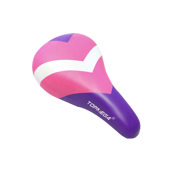 ASIENTO INFANTIL CROSS 240x145MM TAPIZADO ROSA/VIOLETA/BLANCO