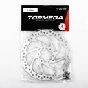 DISCO DE FRENO PAR TOPMEGA 160MM A TORNILLO