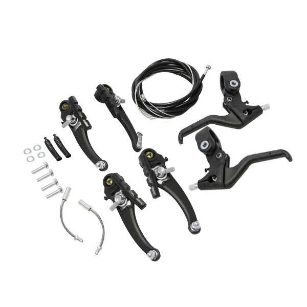 FRENO V-BRAKE RESINA MANIJA/CABLE 1800M