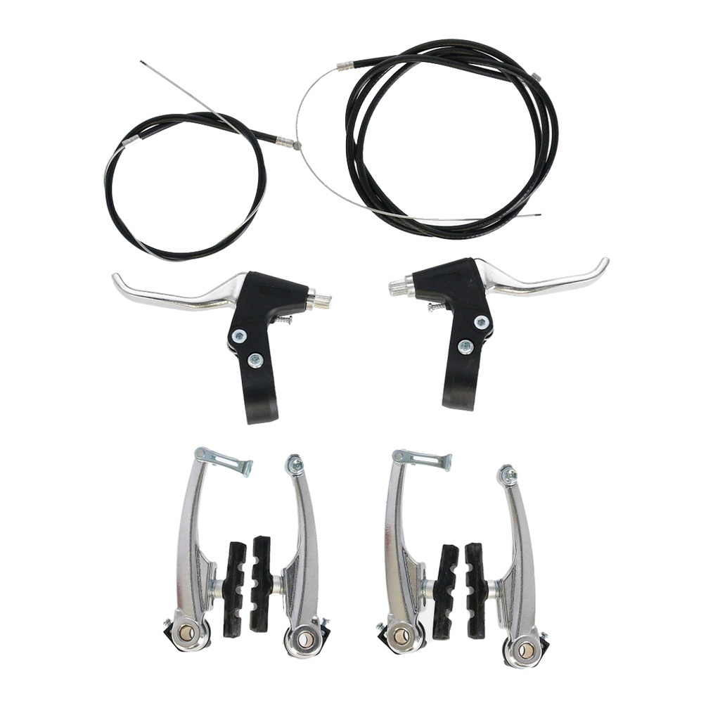 FRENO V-BRAKE ALUMINIO MANIJA ALUM Y RESINA/CABLE