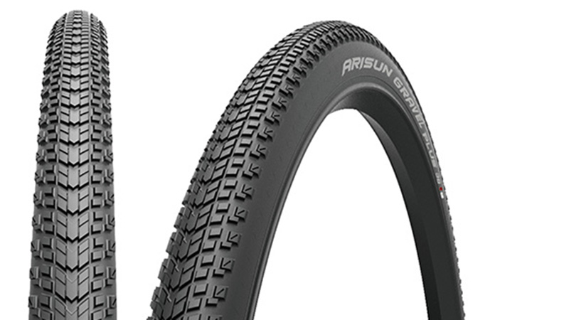 CUBIERTA 700X38C GRAVEL ARISUN GRAVEL PLUS 38 TUBELESS READY 120TPI TANWALL