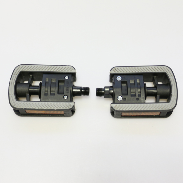 PEDAL PVC/GOMA 9/16'' FOLDING C/BOLILLA