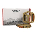 PEDAL ALUMINIO BMX/MTB DU DORADO 115X98 9/16" TOPMEGA