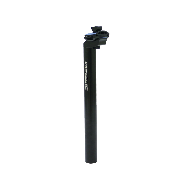 PORTASILLA ALUMINIO 27,2X300MM C/GRAMPA NEGRO