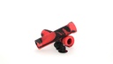 PUÑO MTB GOMA 125MM ROJO