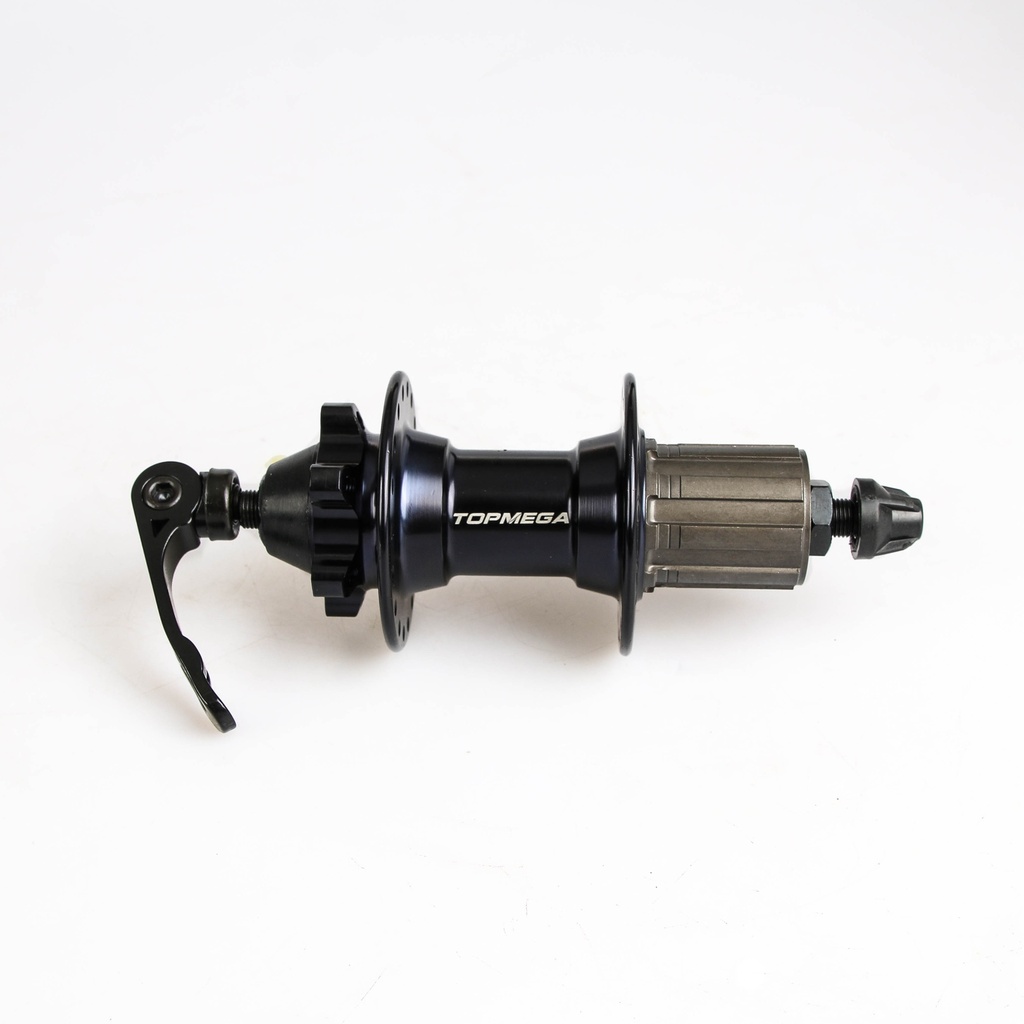 MAZA TRASERA CASSETTE 32AG ALUM RULEM F/D CIERRE NEG TOPMEGA OEM
