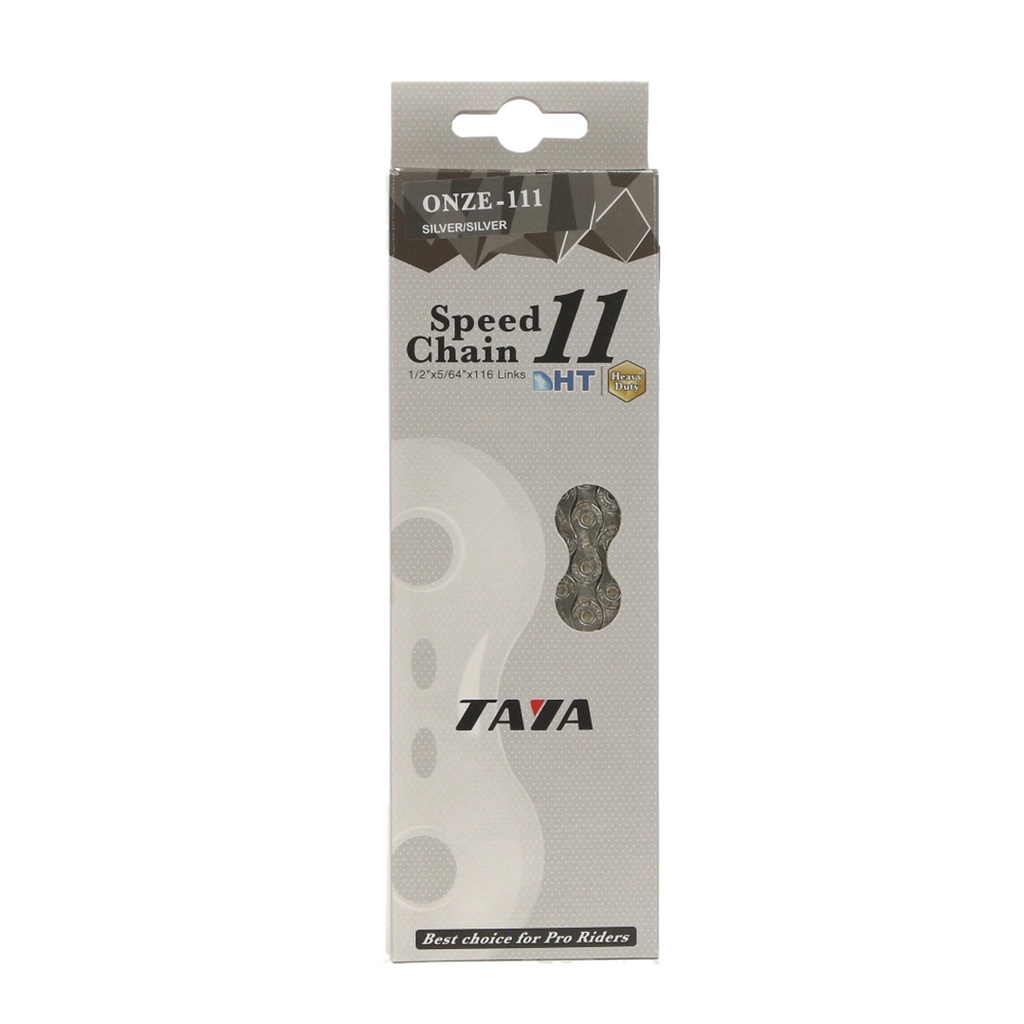CADENA 11 VEL TAYA 1/2"x5/64" 116 ESLABONES
