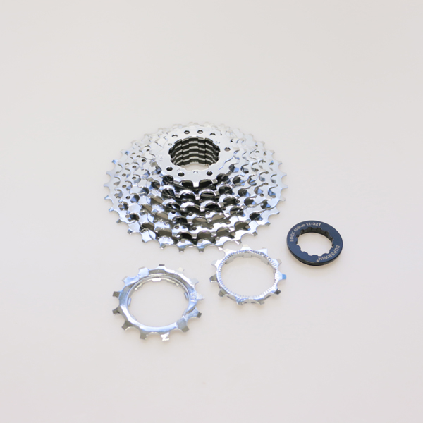 PIÑON 8 VELOCIDADES CASSETTE MTB TOPMEGA 11-32T CROMADO