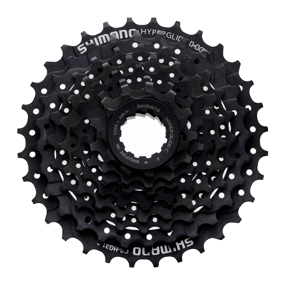 PIÑON 8 VELOCIDADES CASSETTE MTB SHIMANO ALTUS CS-HG31 11-34T MEGARANGE OEM