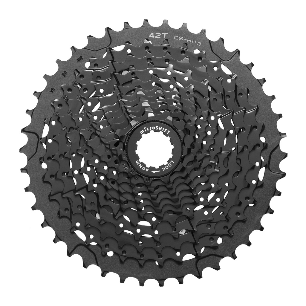 PIÑON 11 VELOCIDADES CASSETTE MTB MICROSHIFT XLE 11-42T