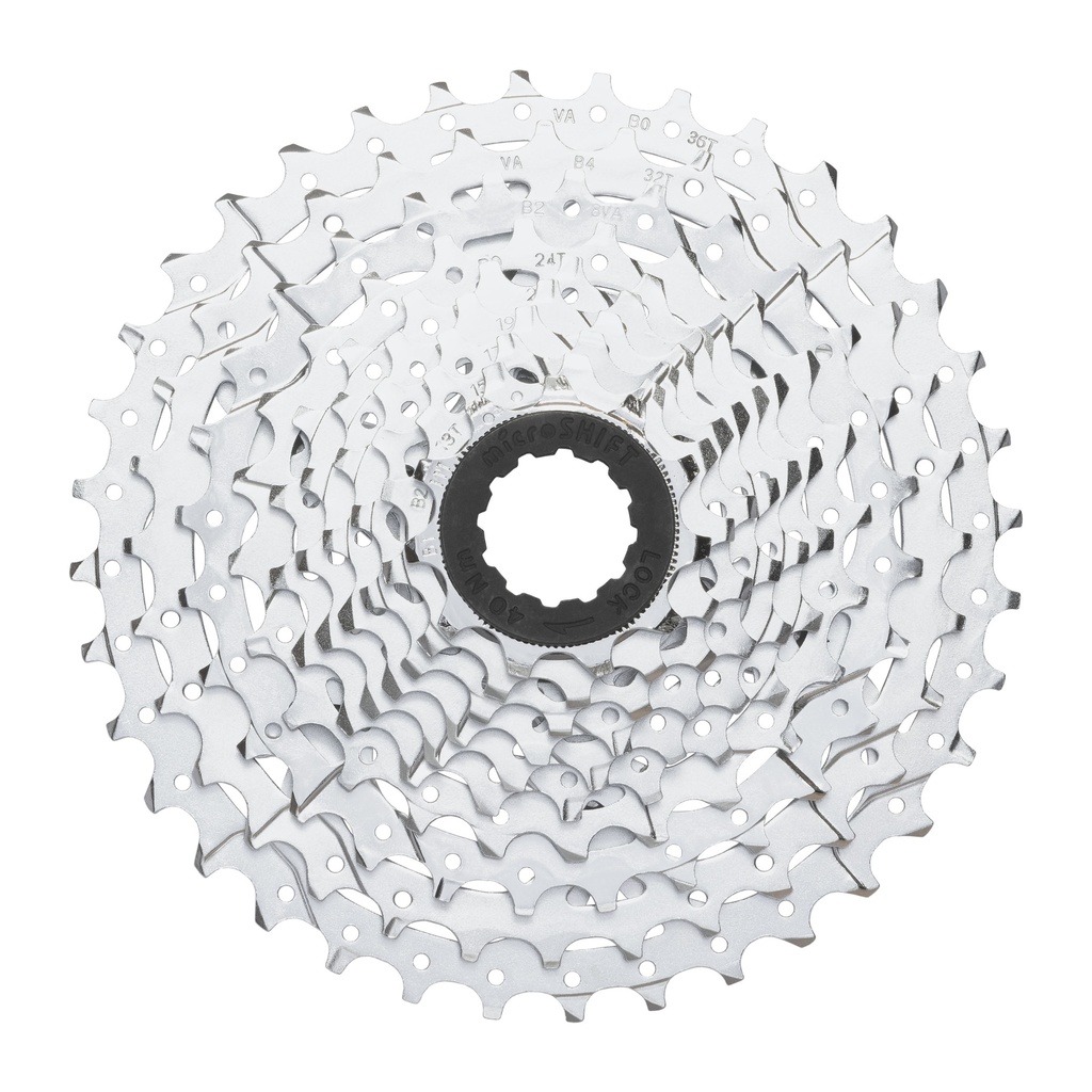 PIÑON 10 VELOCIDADES CASSETTE MTB MICROSHIFT XLE 11-36T