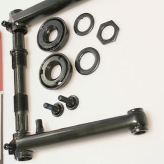 PLATO PALANCA FREESTYLE 3 PZ PALANCA + EJE + CUBETAS TOPMEGA OEM