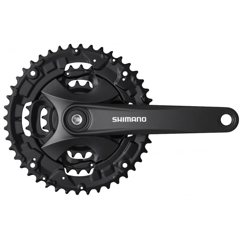 PLATO PALANCA TRIPLE MTB CUADRANTE SHIMANO MT101 40X30X22X170MM