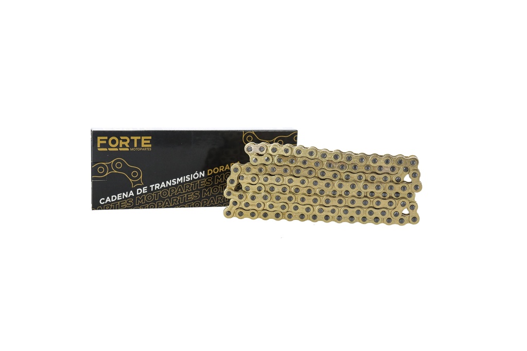 CADENA 428HX118L DORADA REFORZADA FORTE