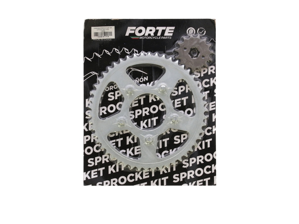 CORONA/PIÑON HONDA XLR 125 C/PIVOT (50T-15T)