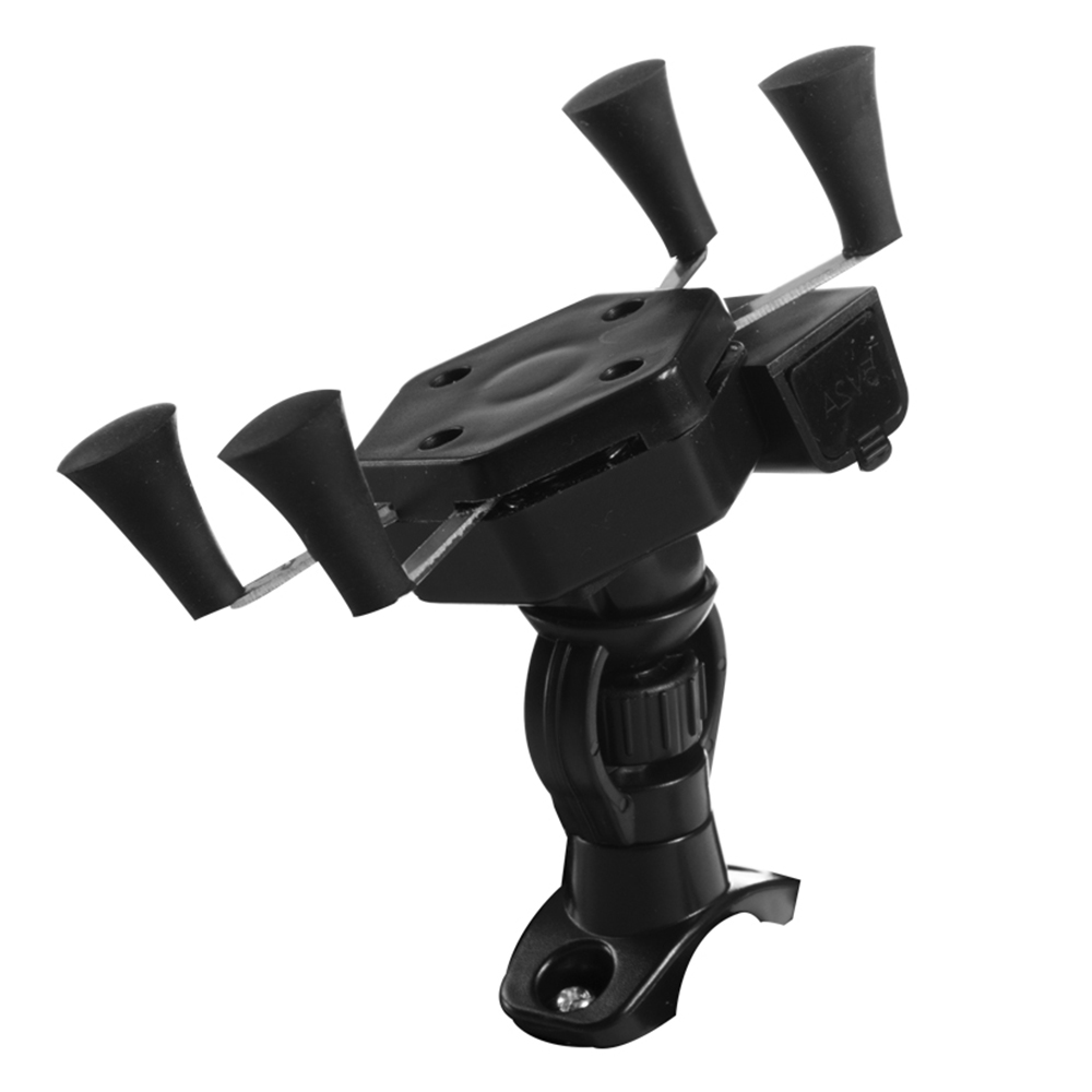 PORTA CELULAR C/CARGADOR DE BATERIA P/MANUBRIO (12V)