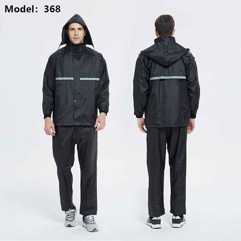 TRAJE DE LLUVIA CON CAPUCHA TALLE L