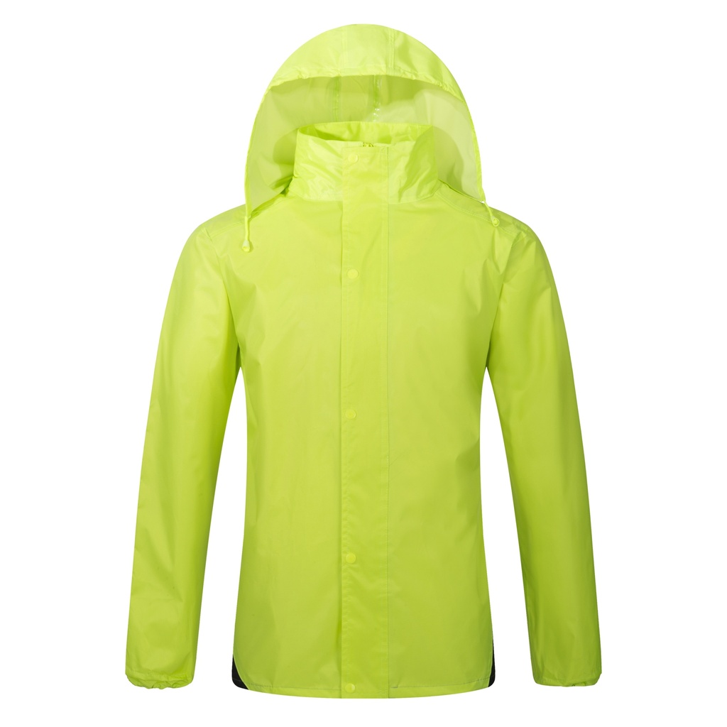 TRAJE DE LLUVIA FLUO CON BOLSO TALLE L