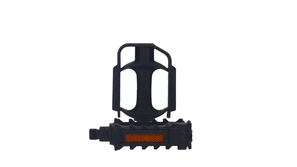 PEDAL PVC MTB BOLILLA NEGRO 110X82MM 9/16" SPORTACE