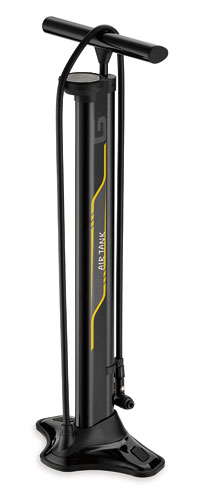 INFLADOR DE PIE GIYO TUBELESS ALUMINIO 260PSI C/MANOMETRO