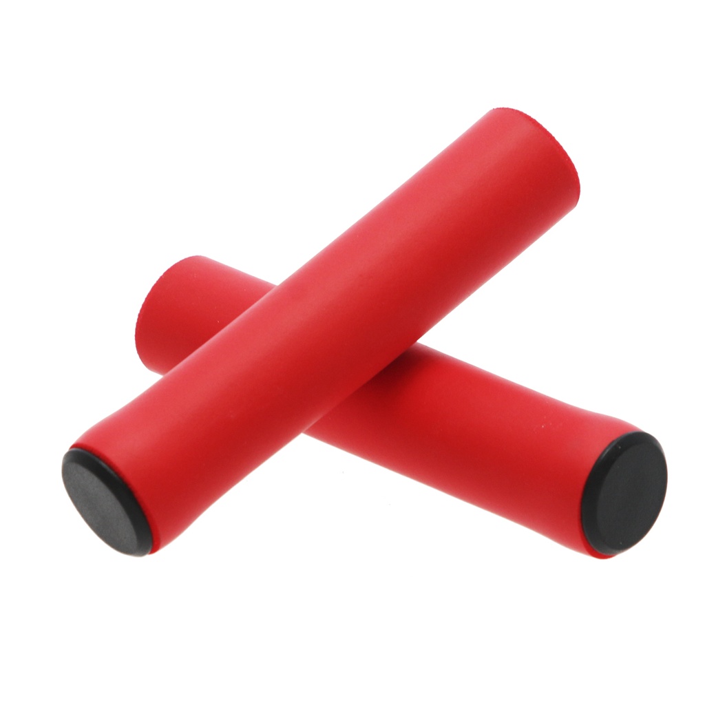 PUÑO MTB SILICONA 130MM ROJO