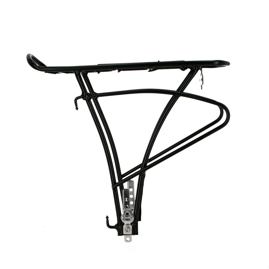 PORTAPAQUETE MTB ALUMINIO REGULABLE NEGRO