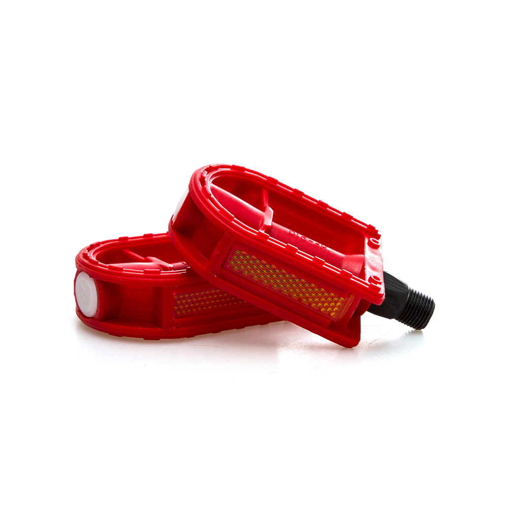 PEDAL PVC NIÑO 9/16'' 95X63MM ROJO