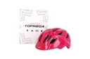 CASCO INFANTIL TOPMEGA CON REGULADOR FUCSIA TALLE S (52-56CM)