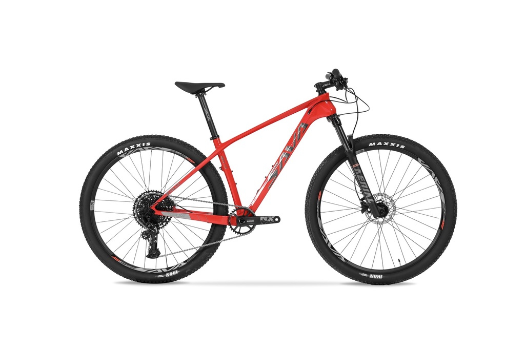 BIC SAVA MTB CARBONO DECK 7.0 NX 12 VEL ROJO T21