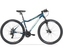 BIC MTB TOPMEGA FLAMINGO R29 21VEL AZUL/BLANCO/VERDE T. XS